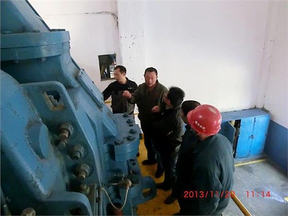 浙江煤山南方水泥軸承應用
