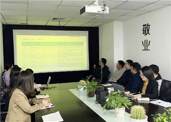 銷(xiāo)售工作匯報(bào)中