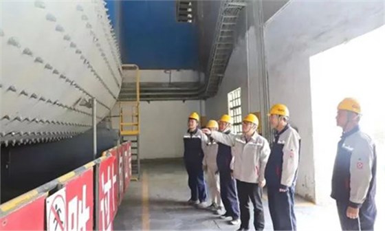 徐州中聯水泥車間水泥磨頭礦粉添加技改項目