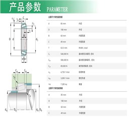 FAG圓錐滾子軸承32317-XL 沈重煤磨MPF2217軸承