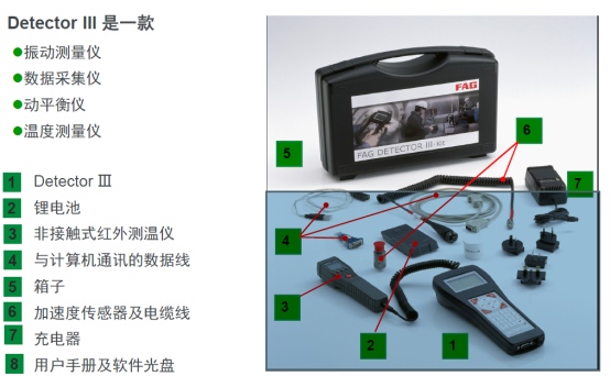 安徽捷越DETECTOR III軸承測(cè)量工具的功能介紹