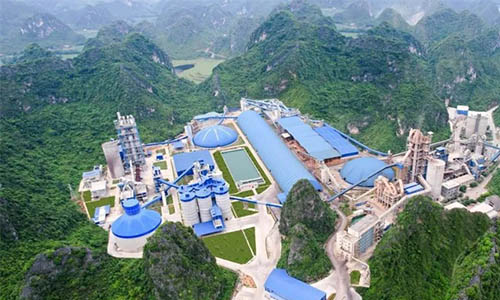 天等水泥項目全景