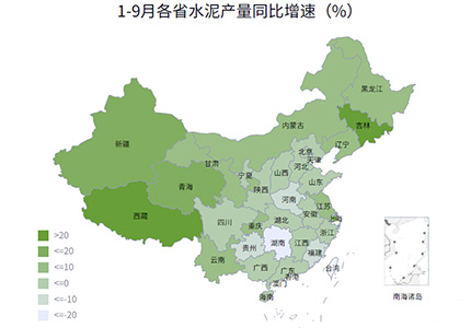 2023前三季度全國(guó)各?。ㄊ校┧喈a(chǎn)量增速情況